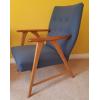 Danish Teak & Oak Arm Chair